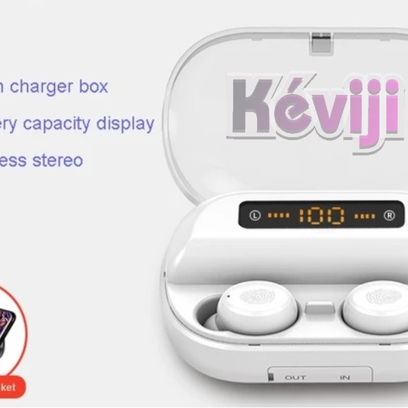 Waterproof V11 Pro noise canceling,150 hrs listening time, 2400mAh powerbank - Picture 13 of 16